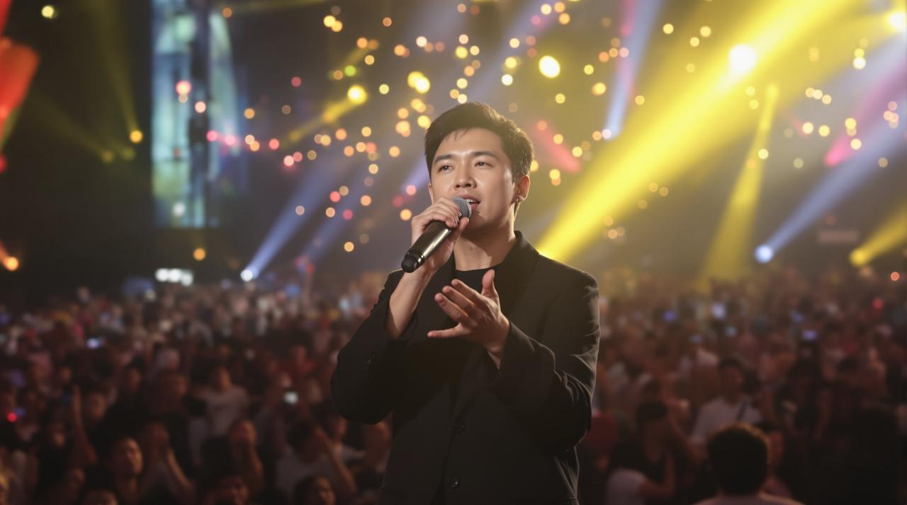 某歌手在音乐节上抨击行业乱象，现场掌声雷动